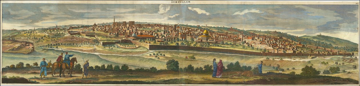 Cornelis de Bruyn, Ierusalem av Cornelis de Bruijn