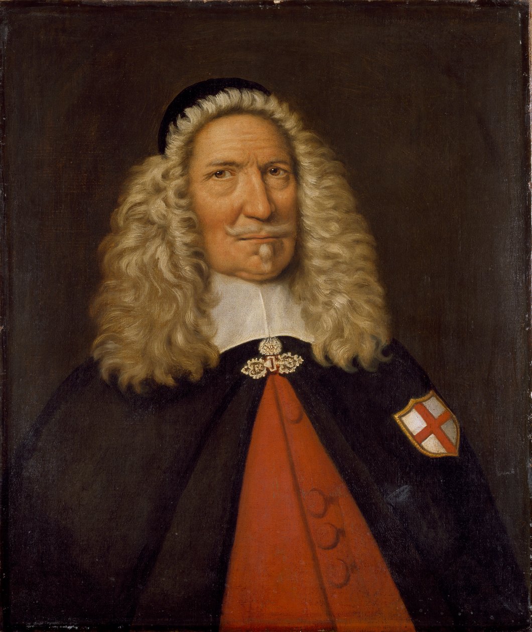 Kapten Nicholas Burgh, 1600-talet av Cornelis de Neve
