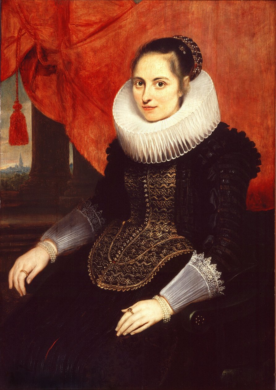 Mary of Ghinder-dörrar, 1625. av Cornelis de Vos