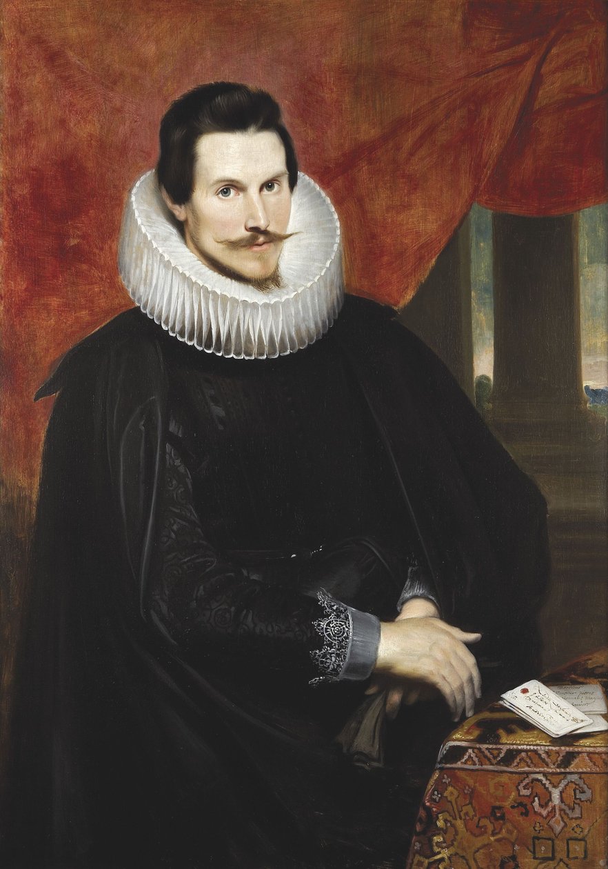 Porträtt av Joris Vekemans av Cornelis de Vos