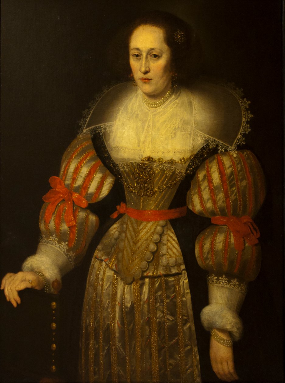 Porträtt av en dam av Cornelis de Vos