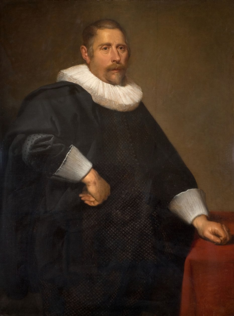 Porträtt av en man, 1645. av Cornelis de Vos