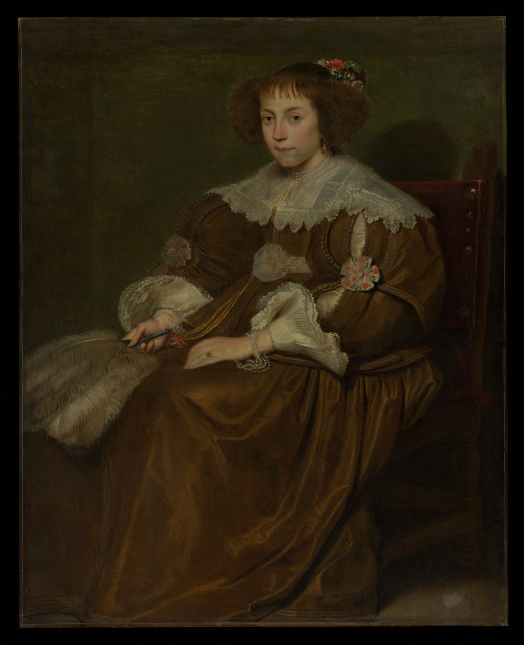 Porträtt av en ung kvinna av Cornelis de Vos
