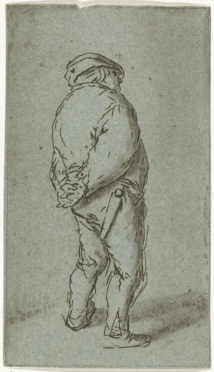 Stående man av Cornelis van Noorde