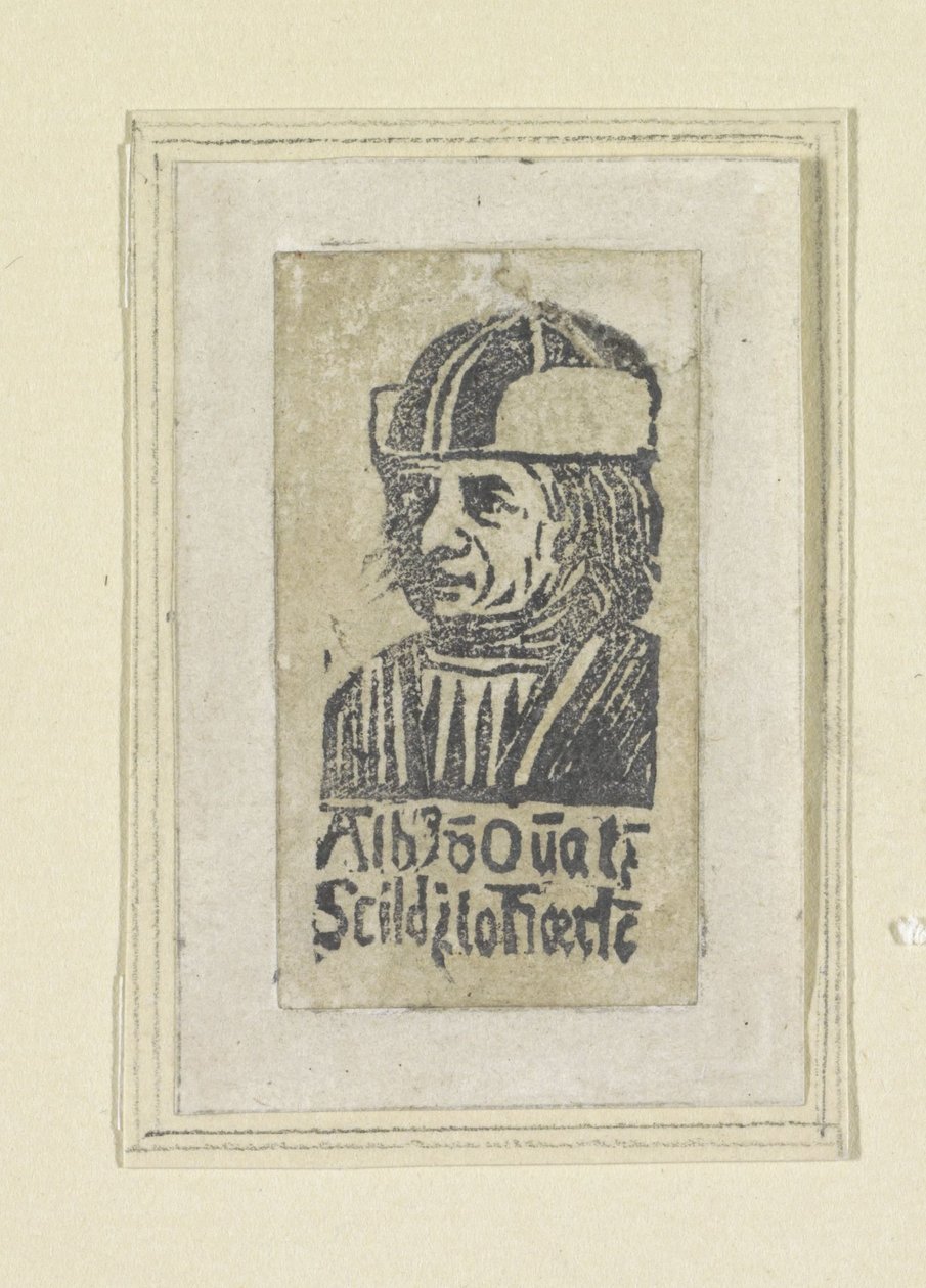 Porträtt av Albert van Oudwater av Cornelis van den Berg