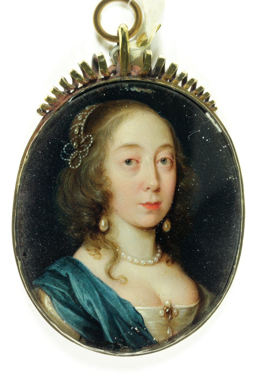 Lady Jane Cheyne (emalj) av Cornelius I Johnson