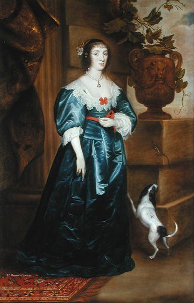 Lady Gerard av Bromley (d.1634) c.1633 (olja på duk) av Cornelius Janssen van Ceulen