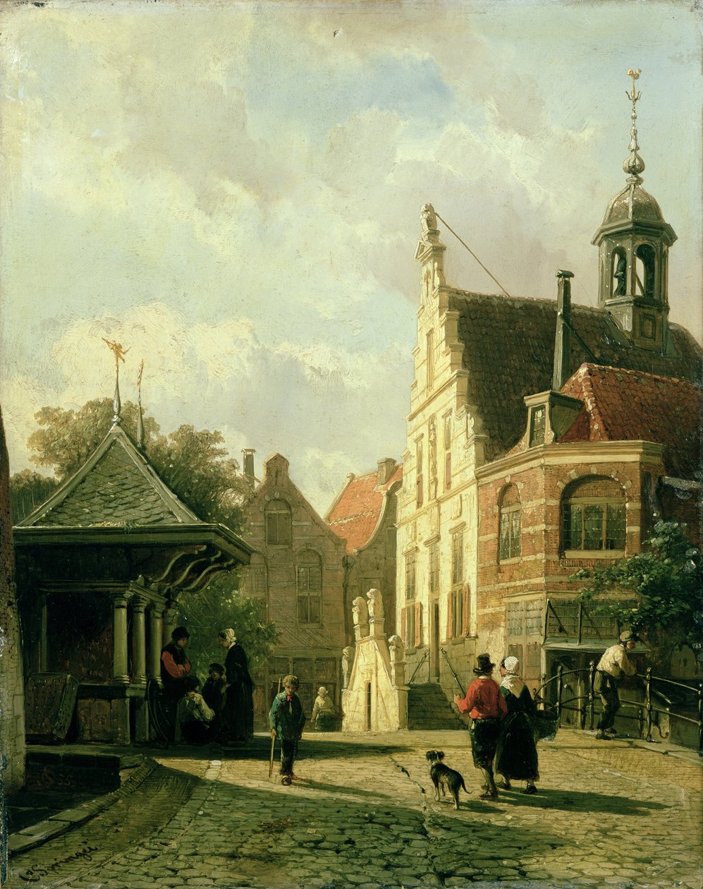 Okänd bild av Cornelis Springer