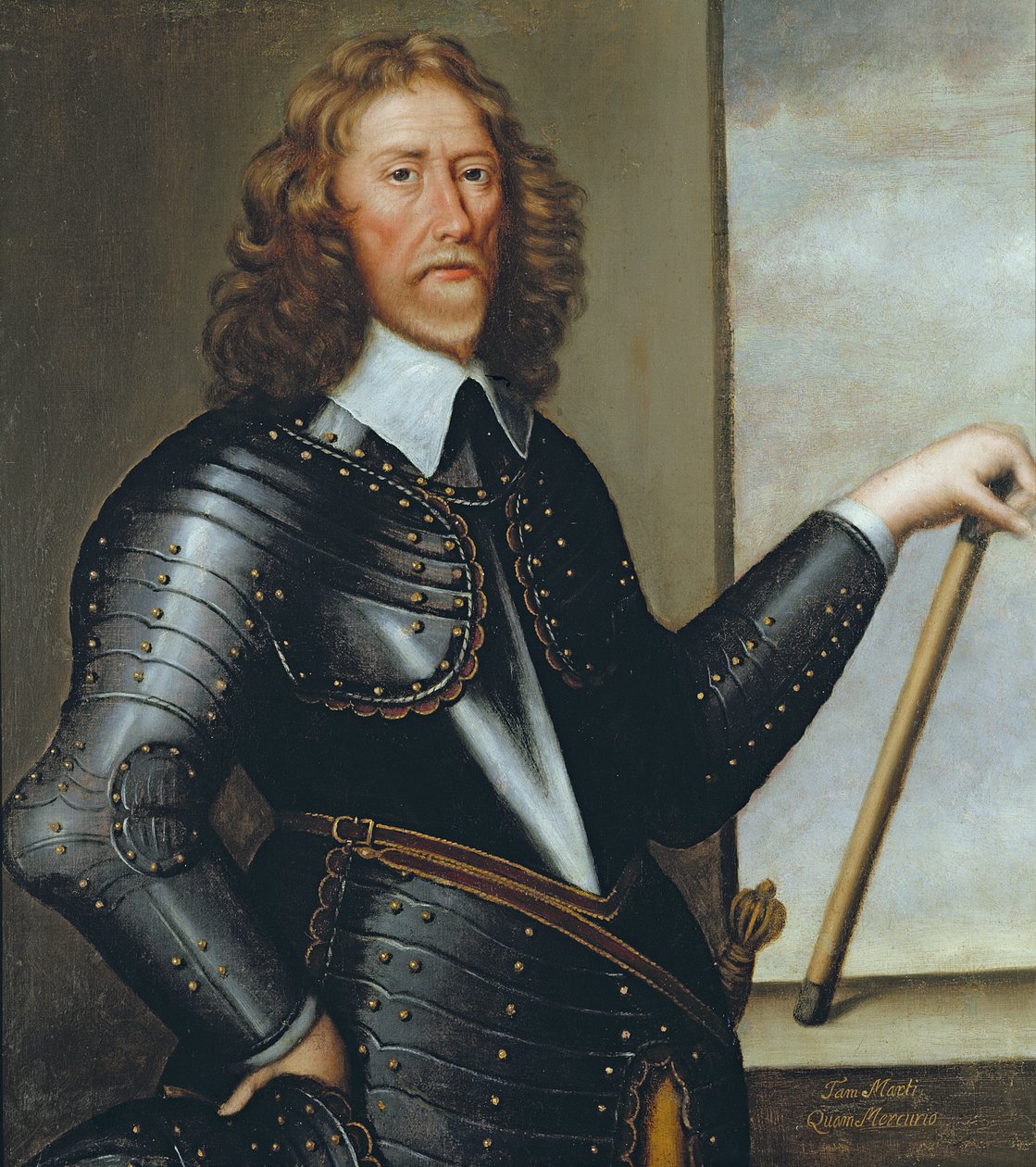 Porträtt av Sir Thomas Gascoigne, 2nd Baronet (olja på duk) av Cornelius de Neve