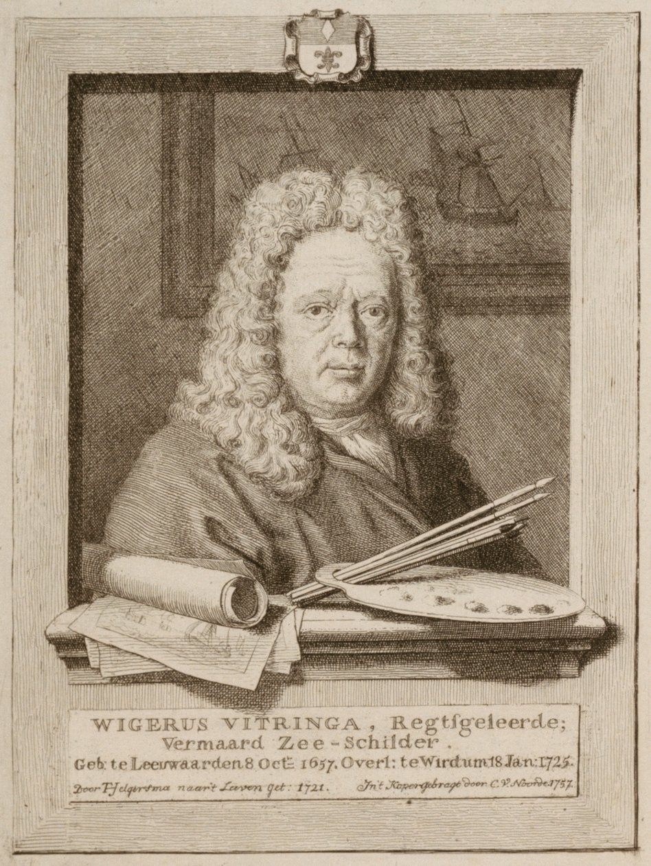 Wigerus Vitringa (1657-1721) av Cornelius van Noorde
