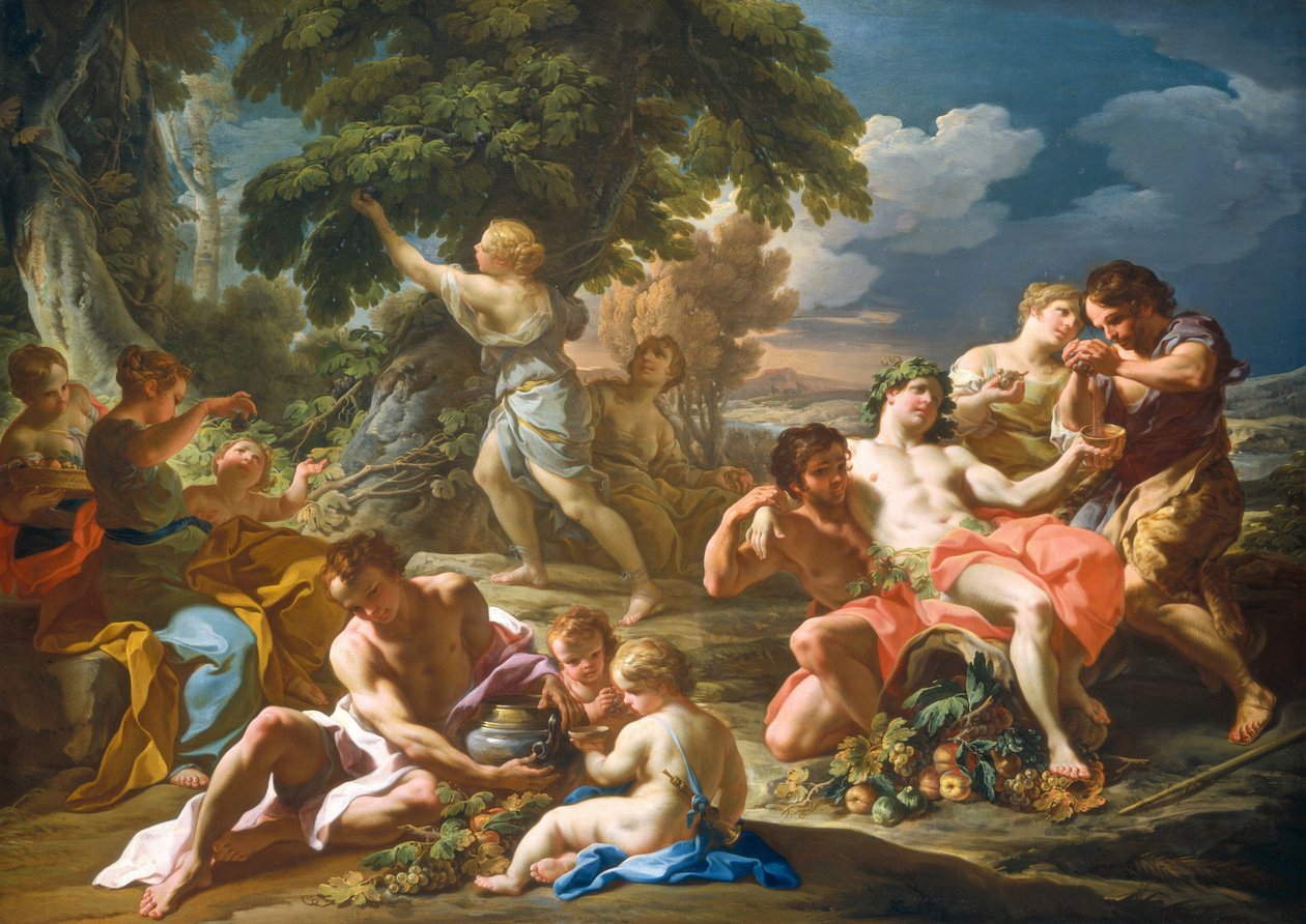 Hösten, c. 17401750. av Corrado Giaquinto