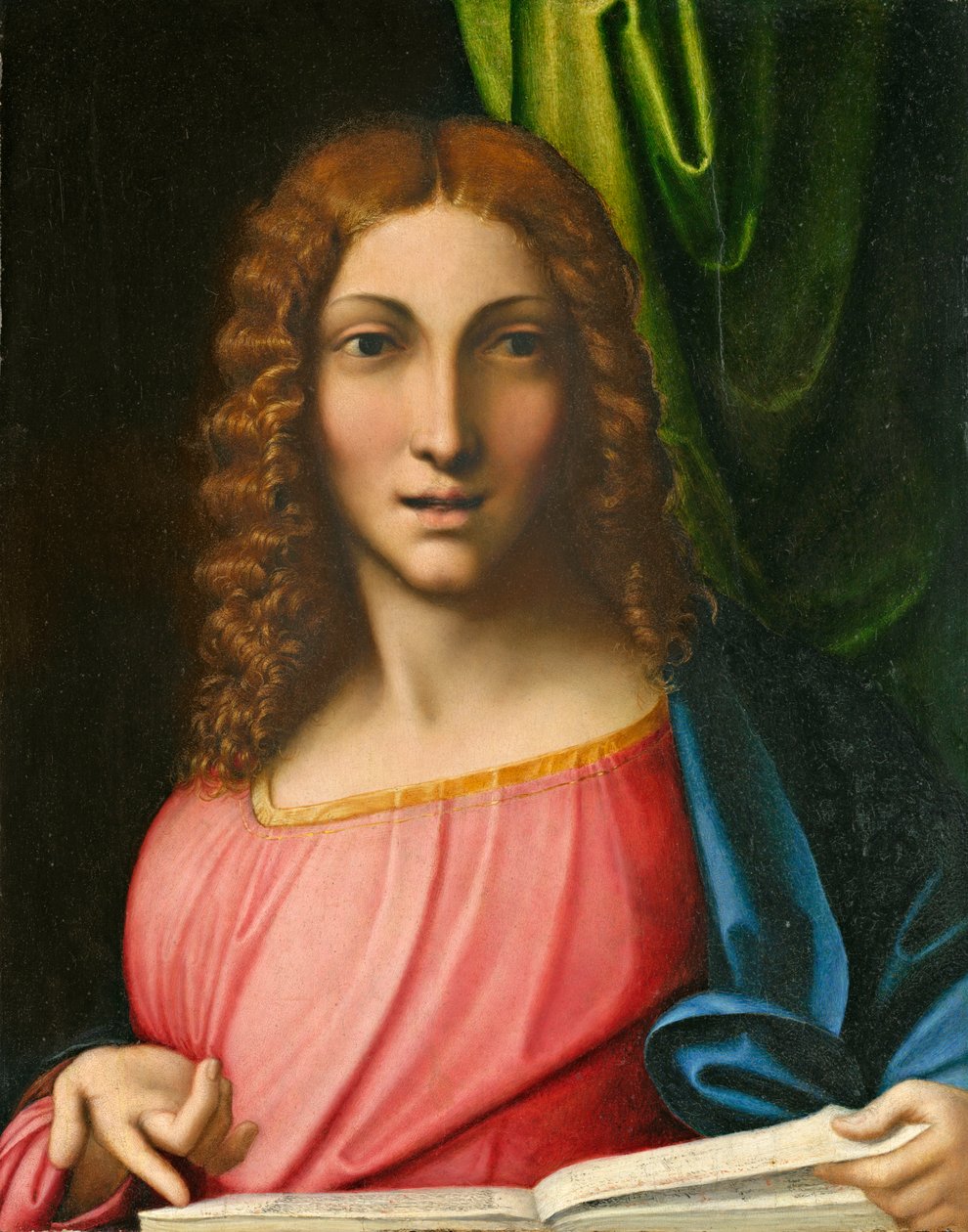 Salvator Mundi, ca 1515 av Antonio da Correggio