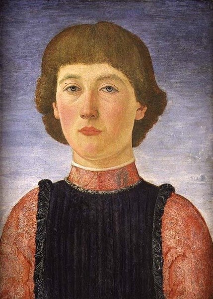 Porträtt av en ung herre av Cosimo Rosselli