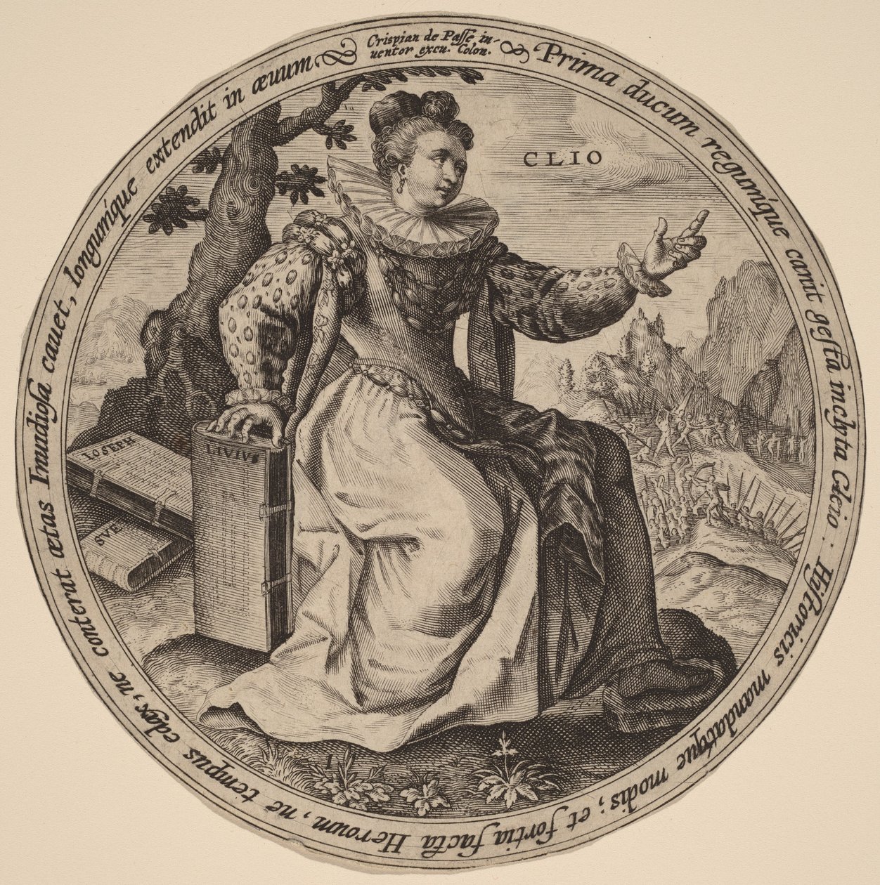 Historia av Crispijn van de Passe I
