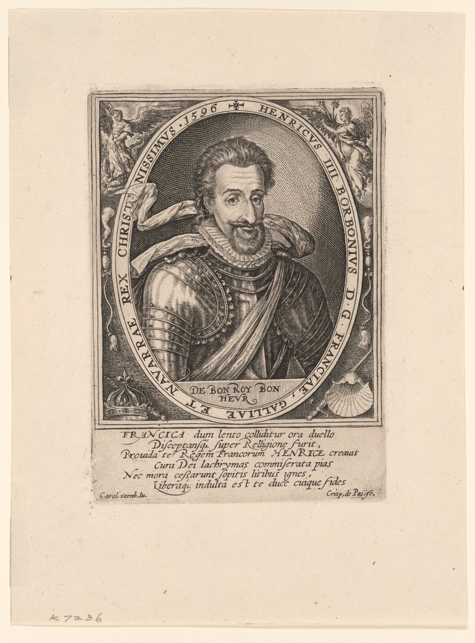 Henrik IV, kung av Frankrike av Crispijn van de Passe I