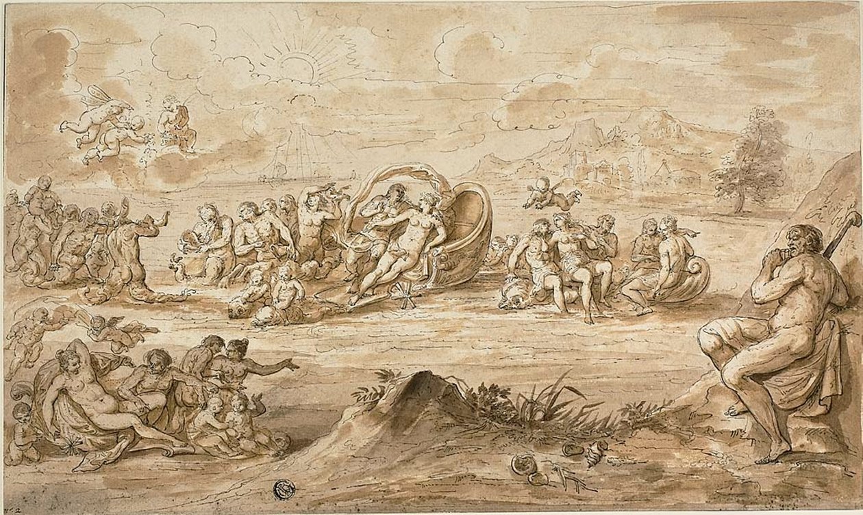 Acis och Galatea av Crispin van den Broeck