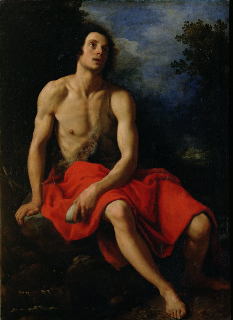 Johannes Döparen i öknen av Cristofano Allori