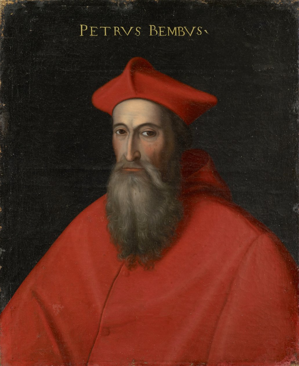 Porträtt av Pietro Bembo, ca 1560 av Cristofano dell Altissimo