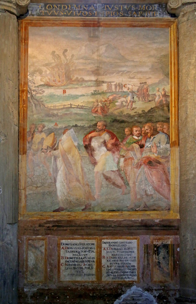 St. Denis och St. Domitilla av Cristoforo and Tempesta, Antonio Roncalli