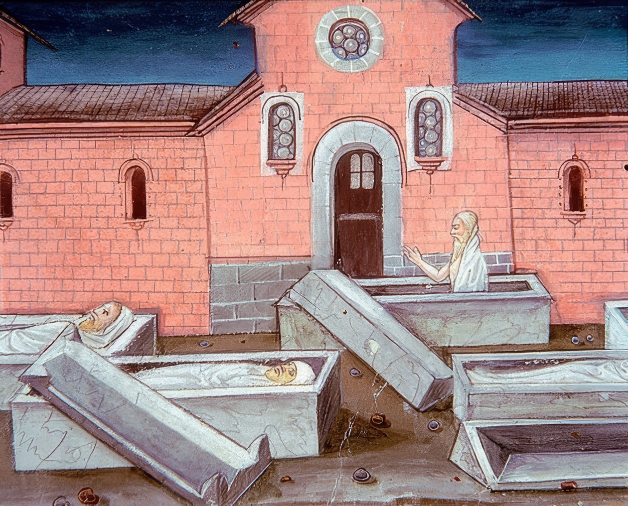 De dödas uppståndelse (c.120r). 1476 av Cristoforo De Predis