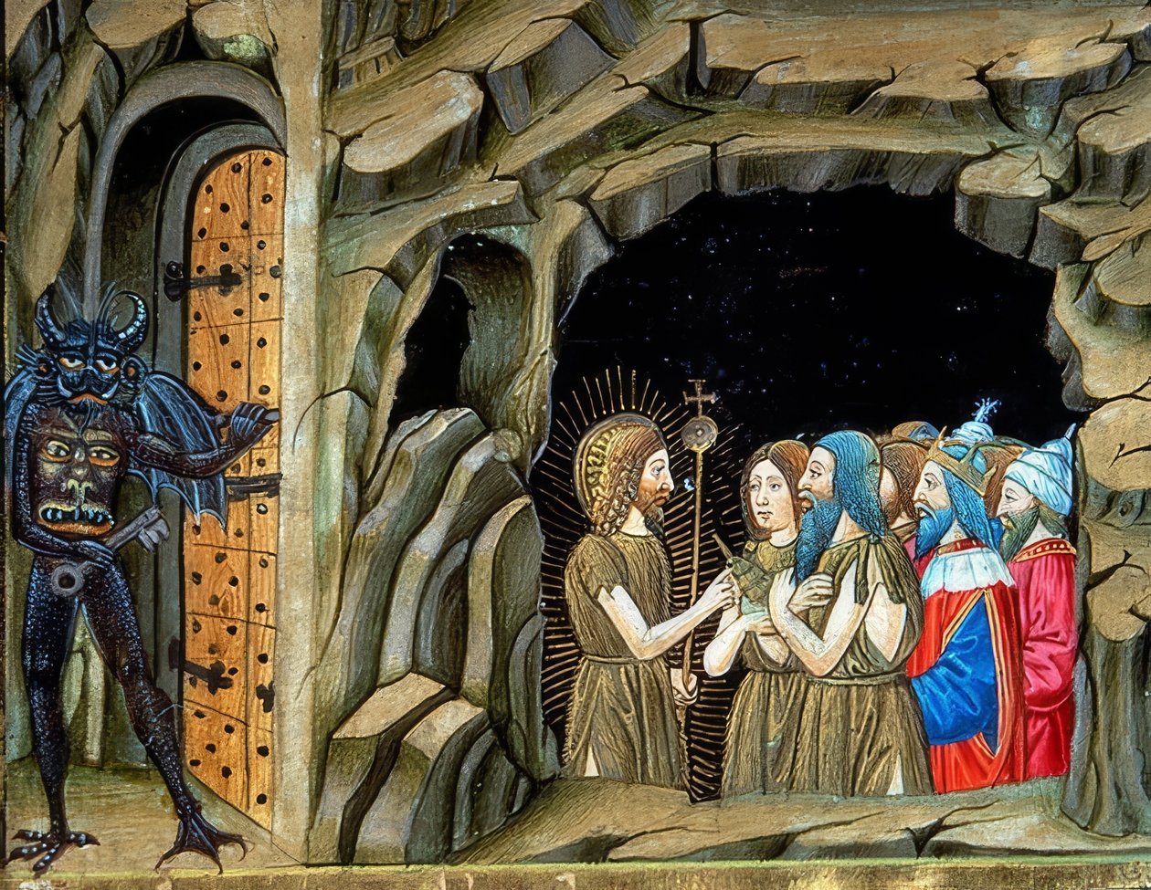 Johannes Döparen i Limbo (c.145r). 1476 av Cristoforo De Predis