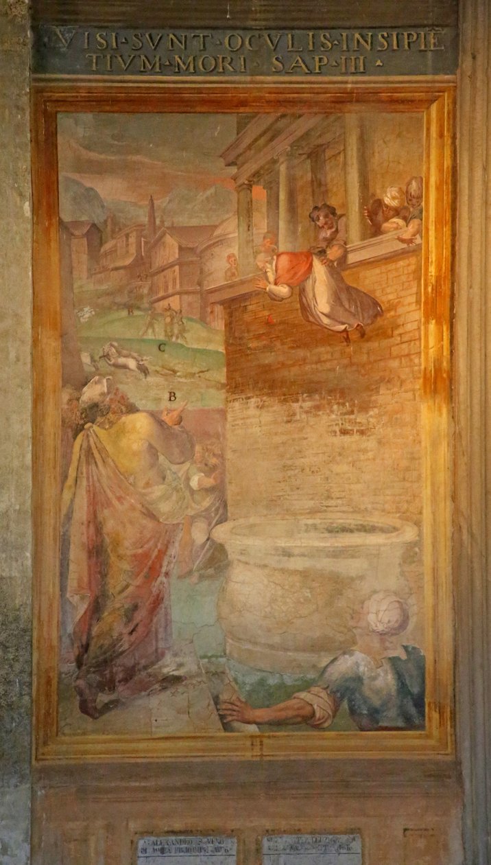 Ett helgons martyrskap av Cristoforo and Tempesta, Antonio Roncalli