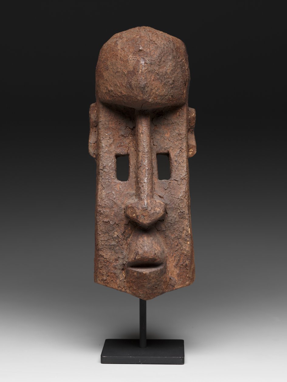 Jägarmask (dannana), början till mitten av 1900-talet (trä och krusning) av Culture Dogon