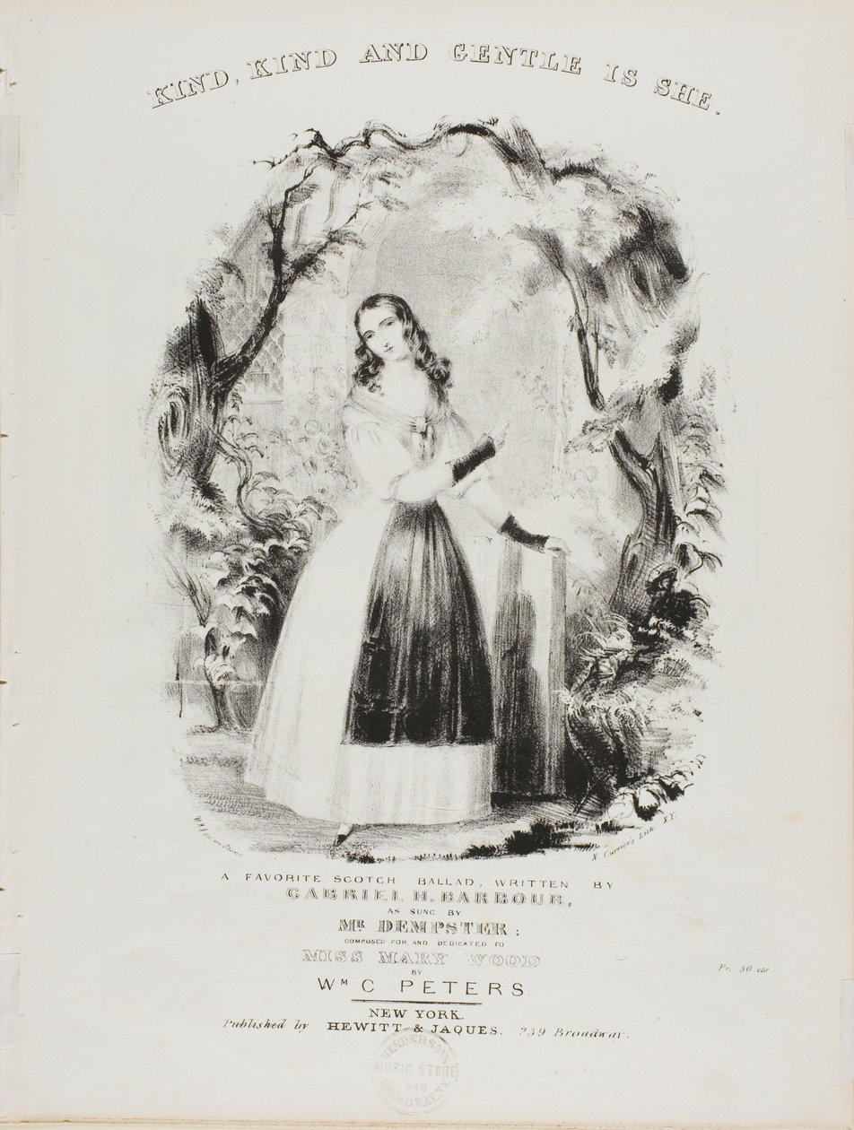 Snäll, snäll och ömsint är hon av Currier and Ives
