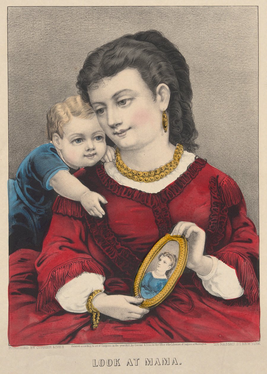 Titta på mamma av Currier and Ives