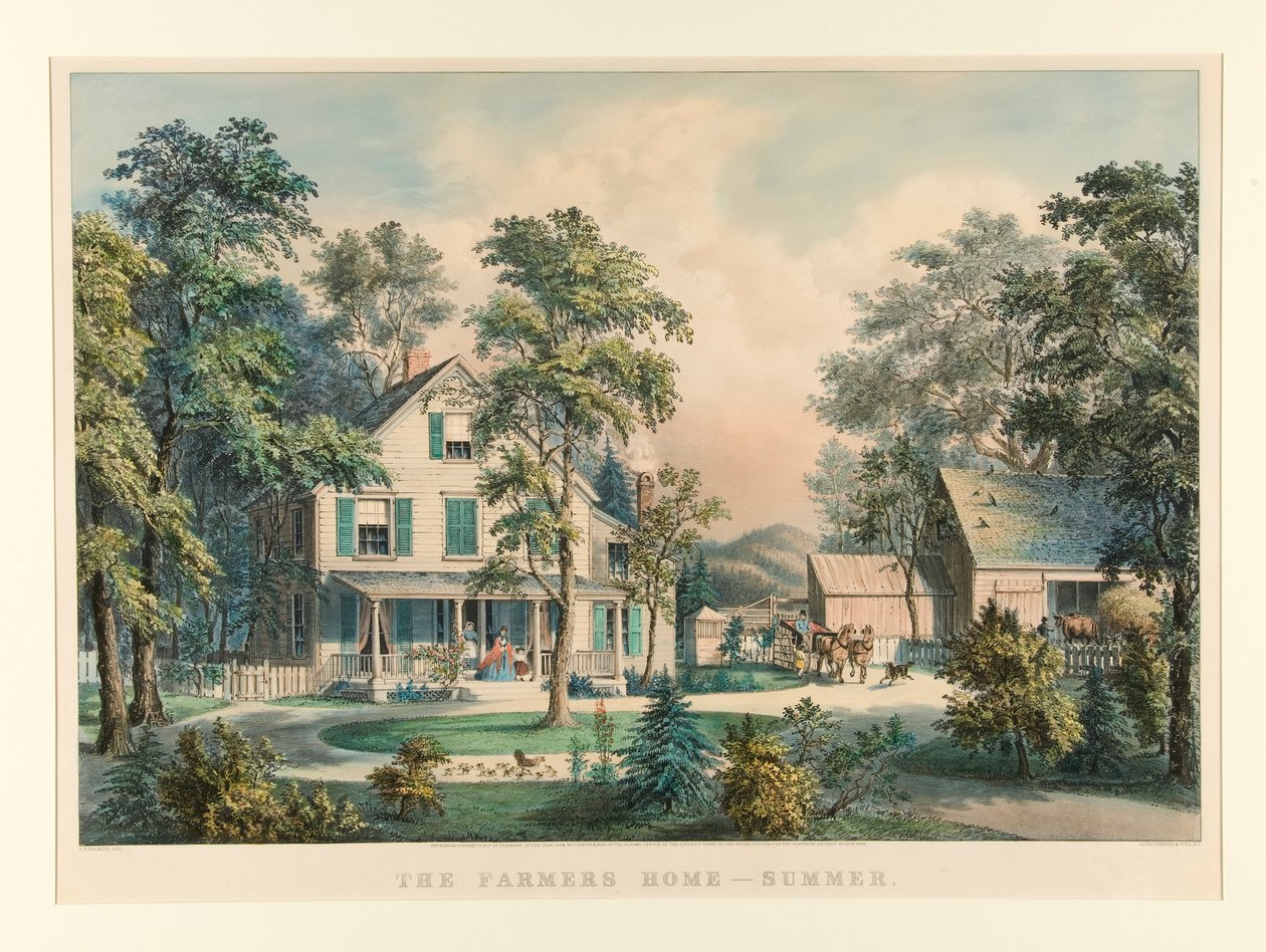 Farmers Home - Sommar av Currier and Ives