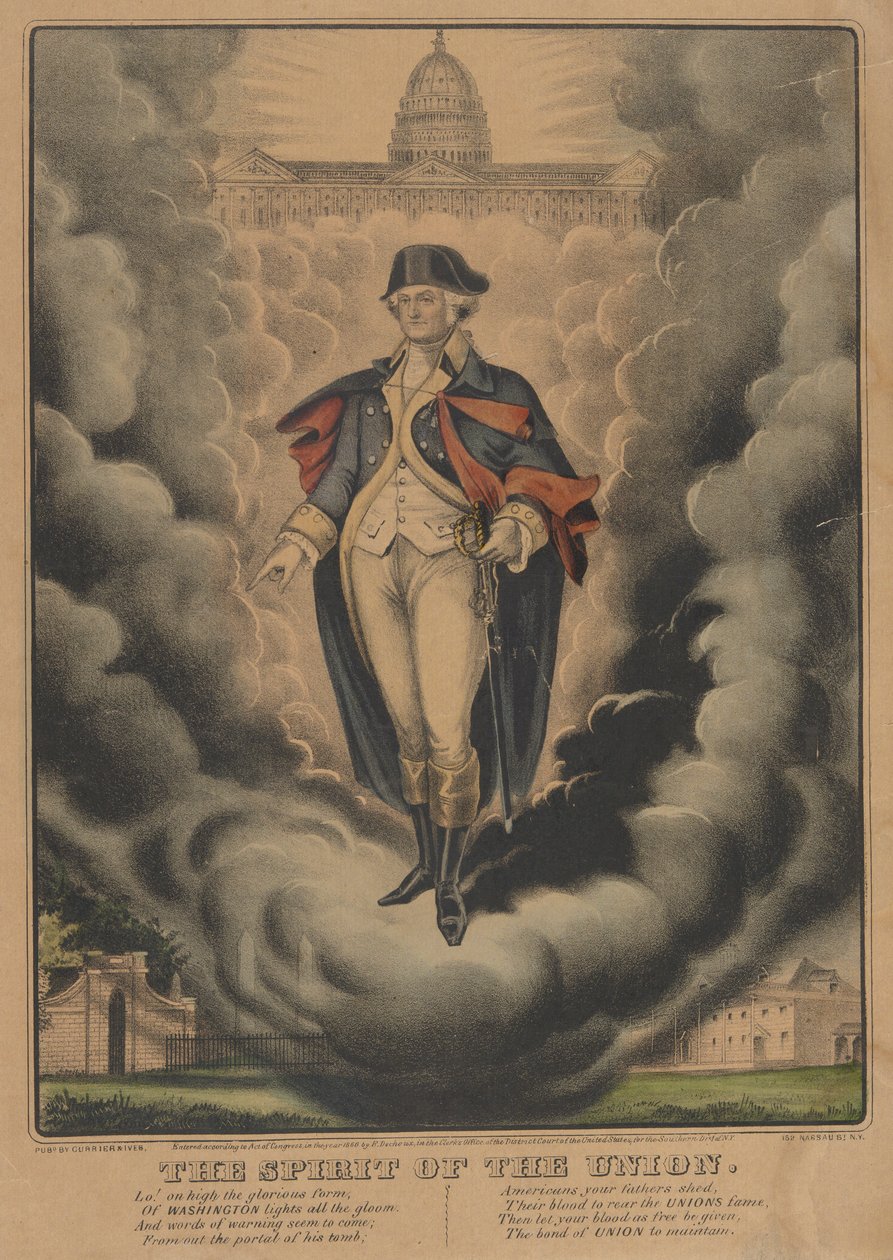 Unionens ande av Currier and Ives