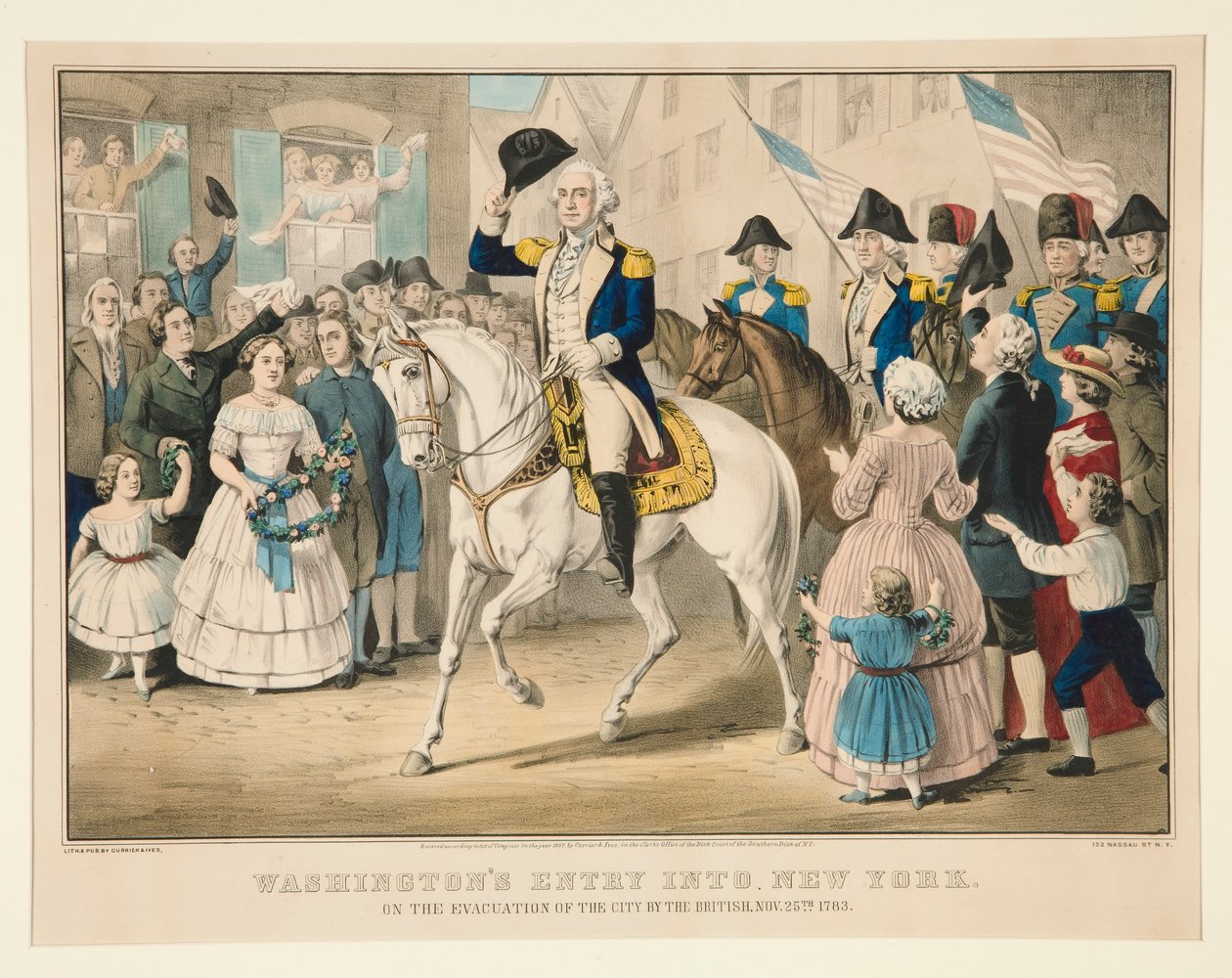 Washington av Currier and Ives