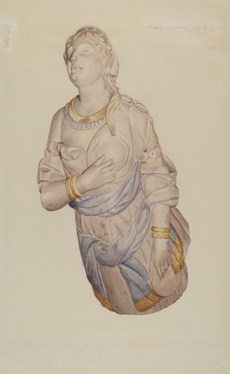 Galjonsfigur från "Kenilworth" av Curry M. Bartlett