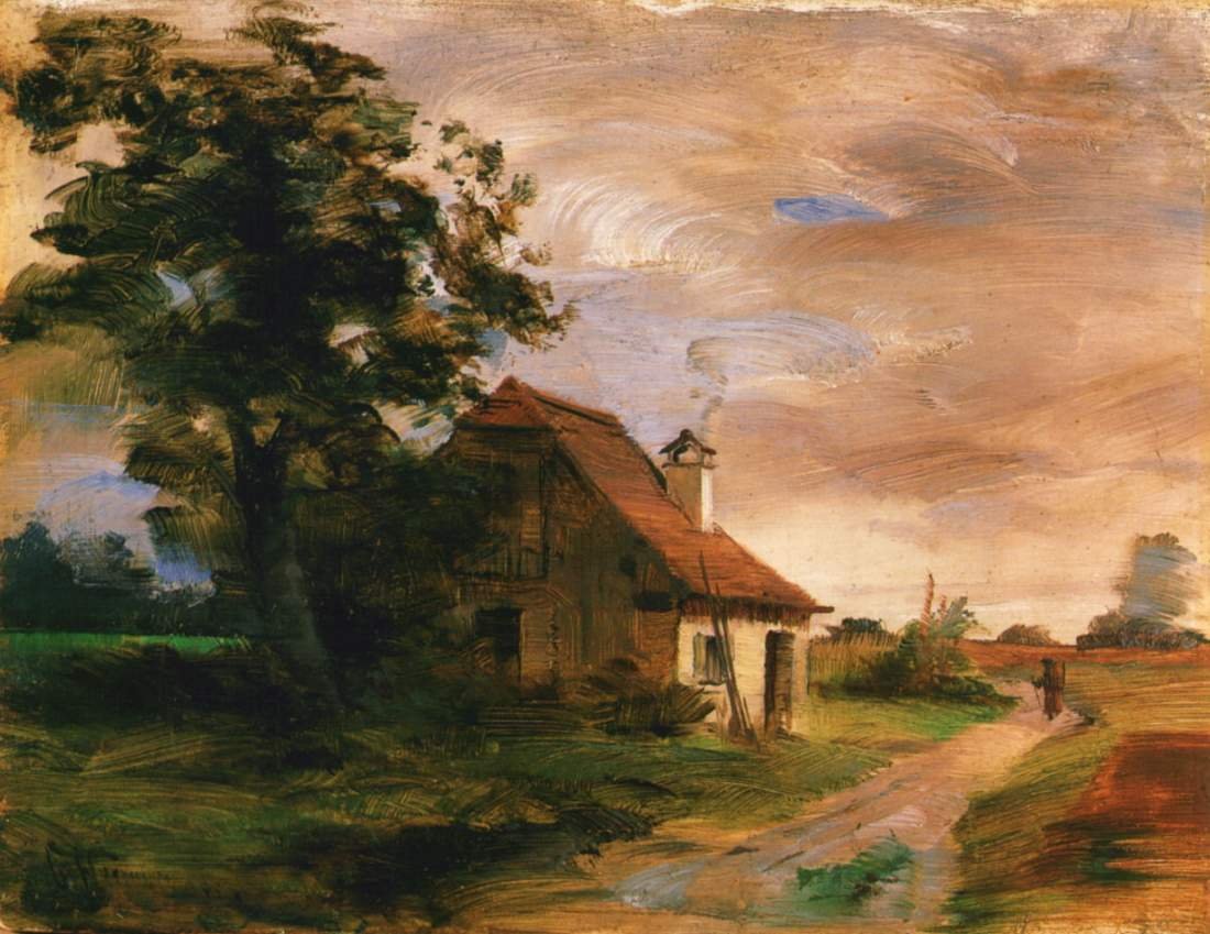 Bauernhaus in Breitbrunn am Chiemsee av Curt Herrmann