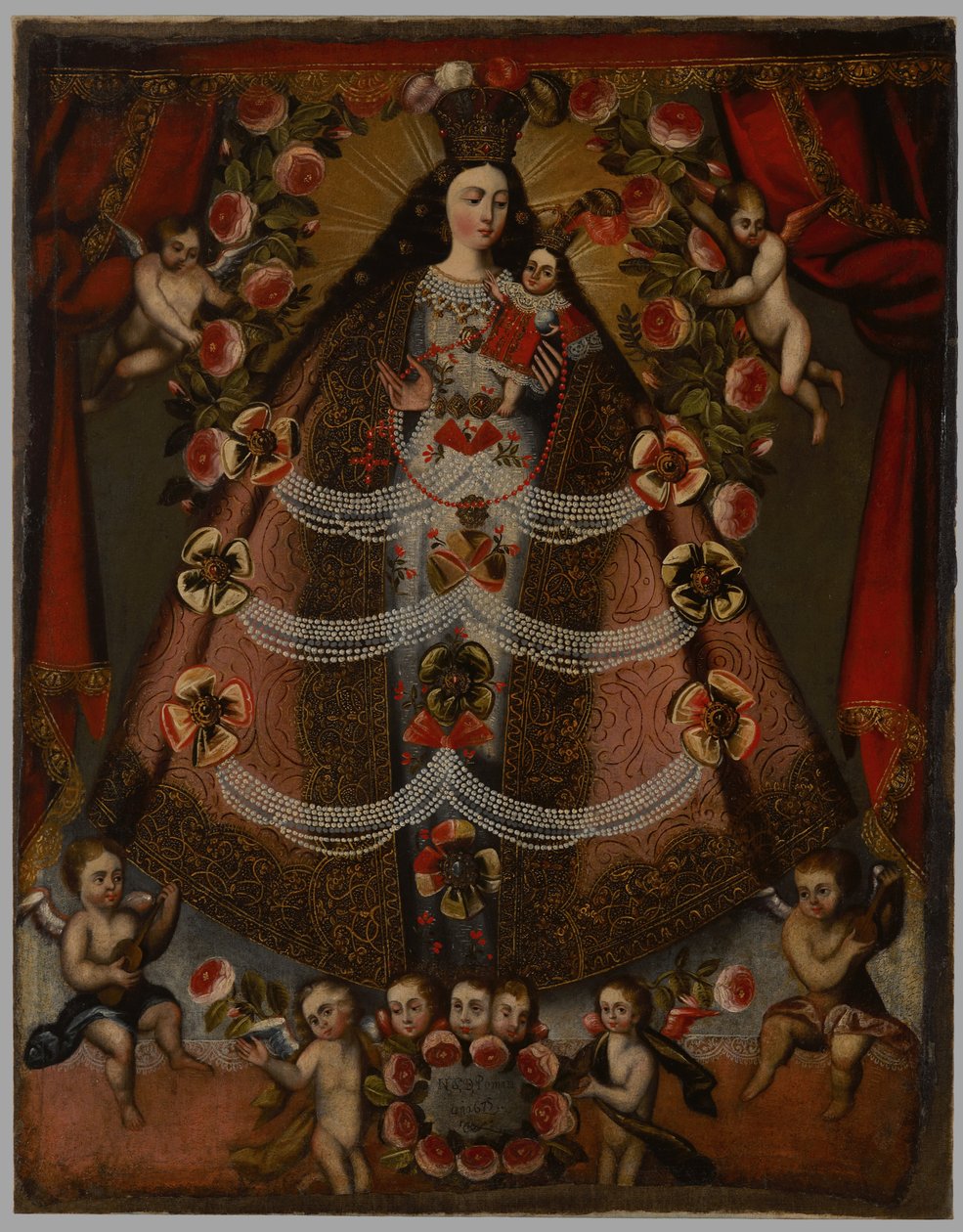 Vår Fru av Pomata, 1675 av Cuzco School