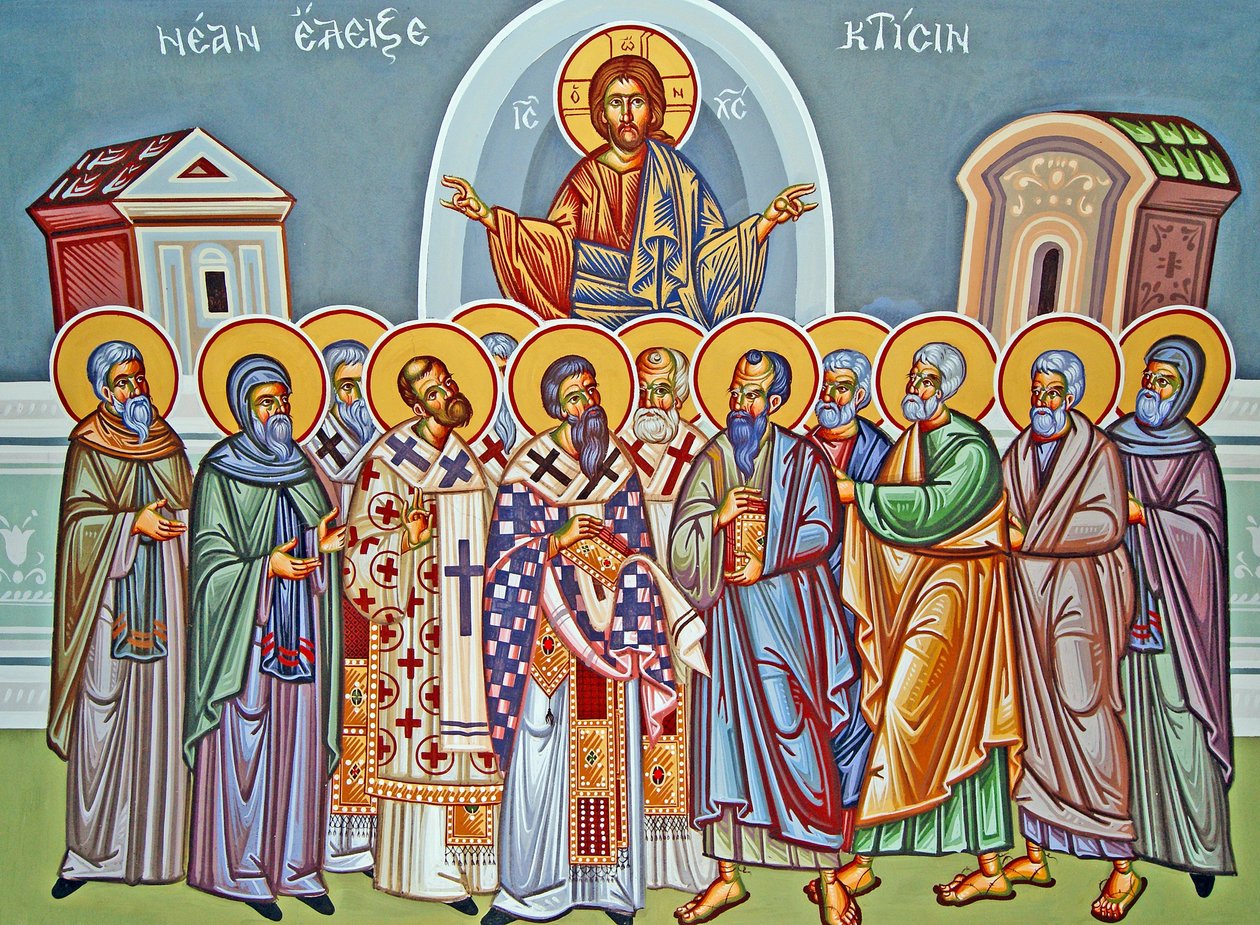 Jesus Kristus och hans tolv apostlar, Cypern av Cypriot