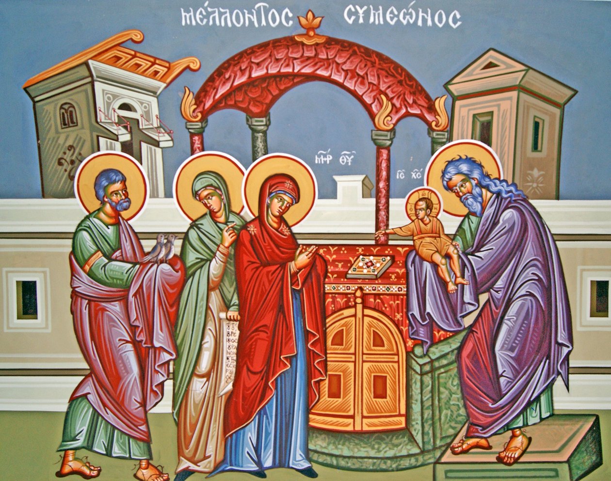 Kykkos klosterväggmålning, Cypern av Cypriot