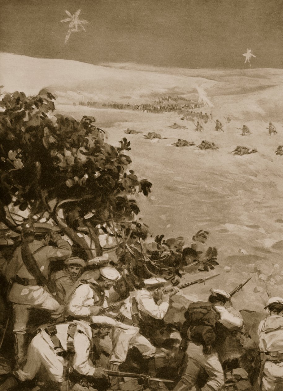 Ett möte mellan italienska och turkiska utposter: Det turkisk-italienska kriget av Cyrus Cuneo