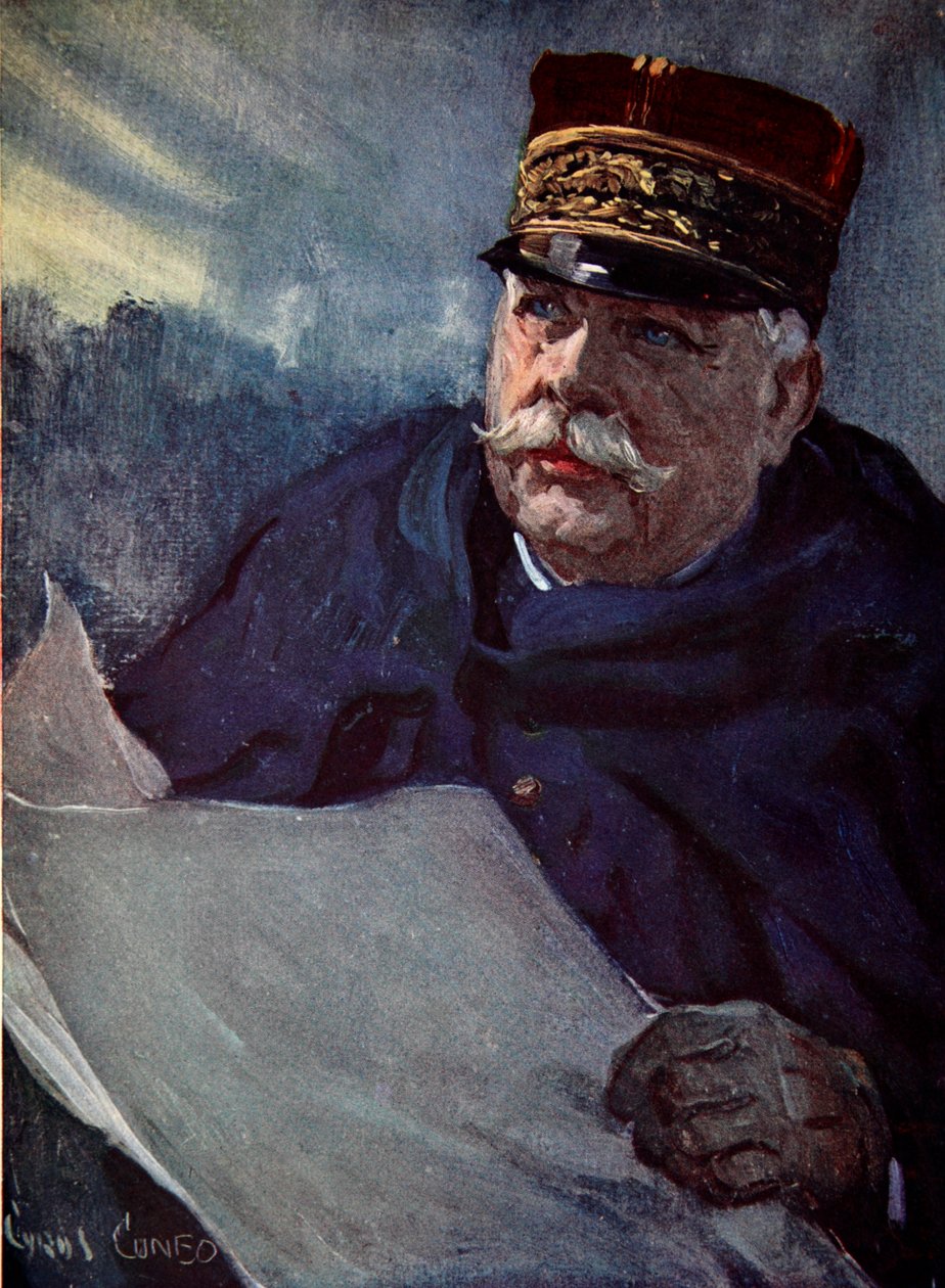 Illustration från "Told in the Huts: The YMCA Gift Book", publicerad 1916 av Cyrus Cuneo