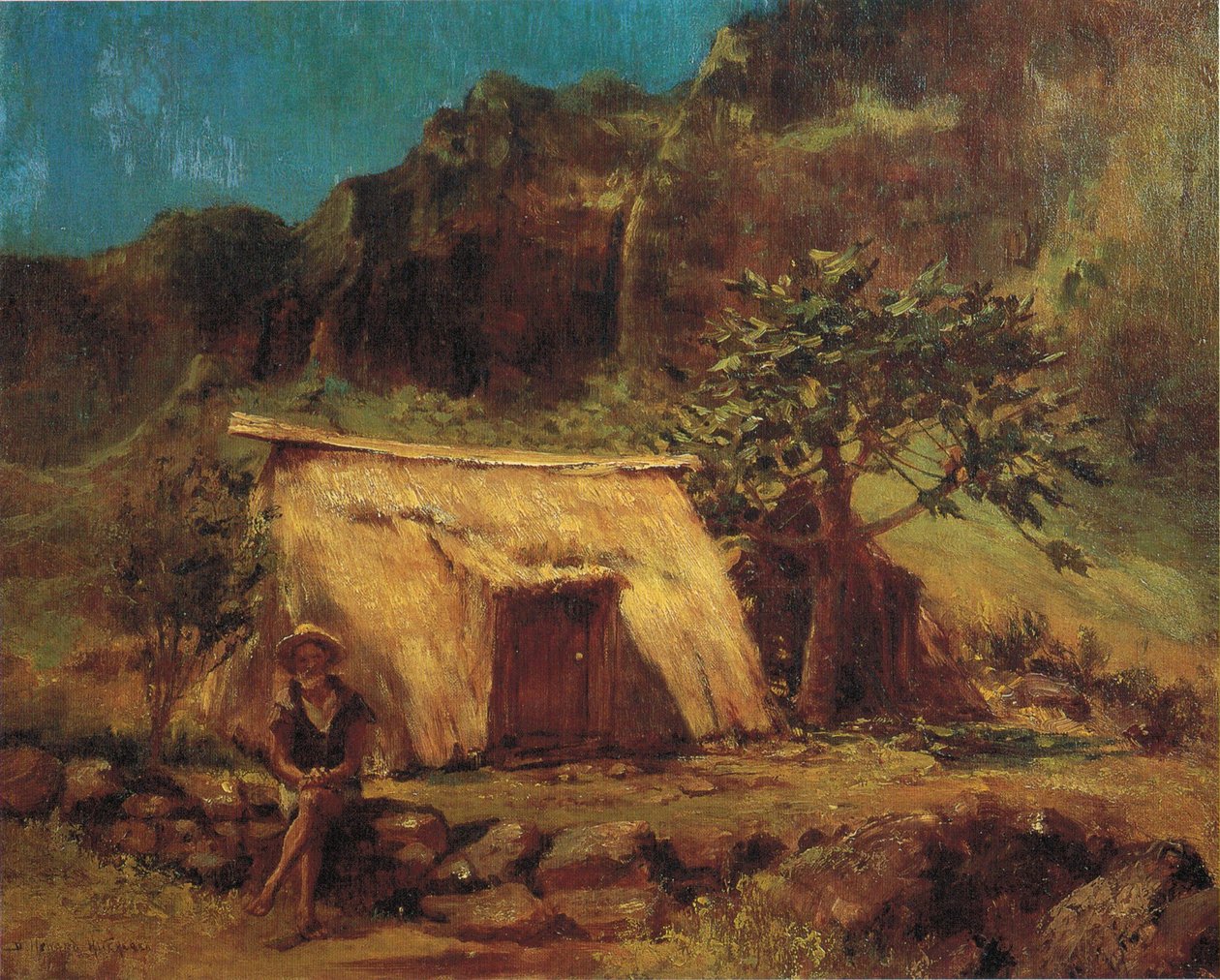  A Hawaiian and his Homen  av D. Howard Hitchcock