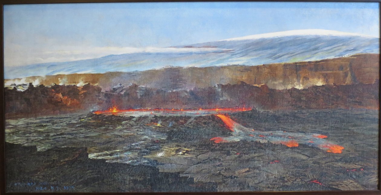  Eruption, Halemaumau Crater in Kilauea Calderan  av D. Howard Hitchcock