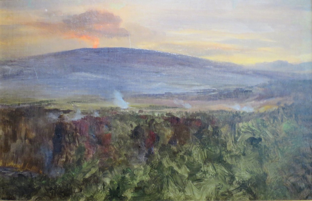  Kilauea eruptionn  av D. Howard Hitchcock