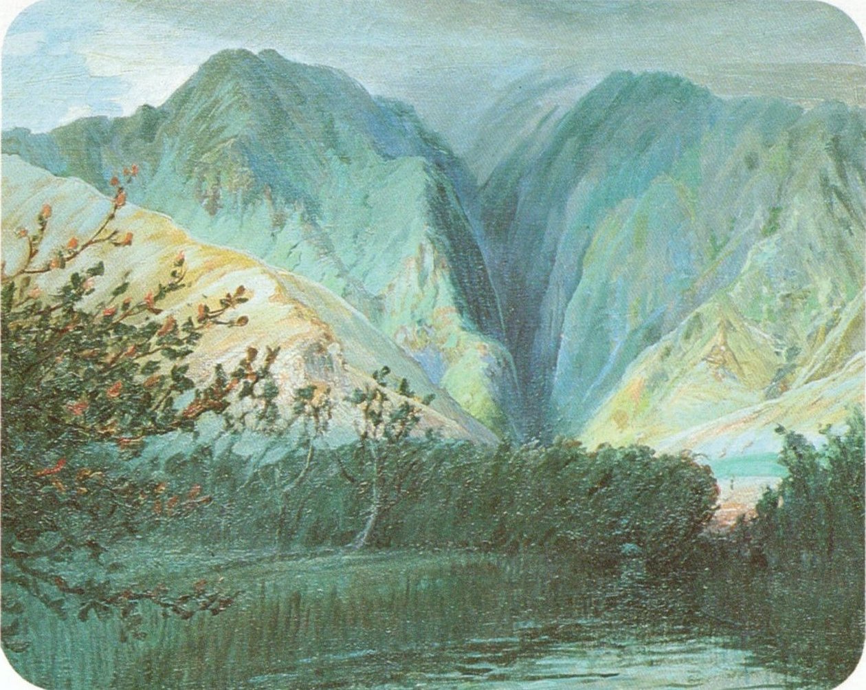  Sacred Falls, Oahun  av D. Howard Hitchcock