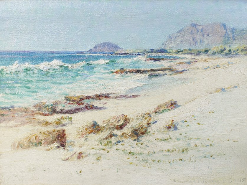 Makapuu Point from Waimanalo Beach  av D. Howard Hitchcock