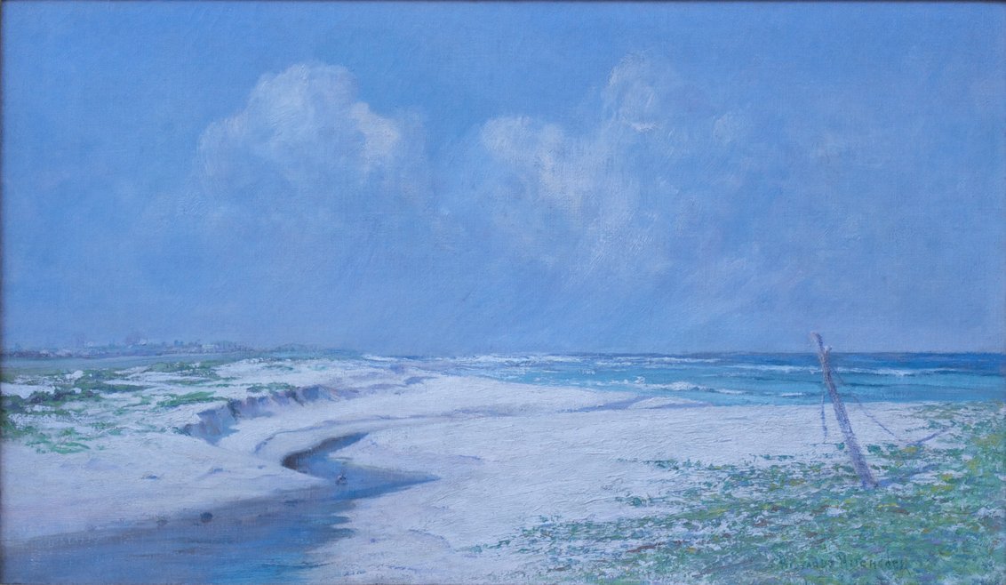 The Beach at Kamehama Nui  av D. Howard Hitchcock
