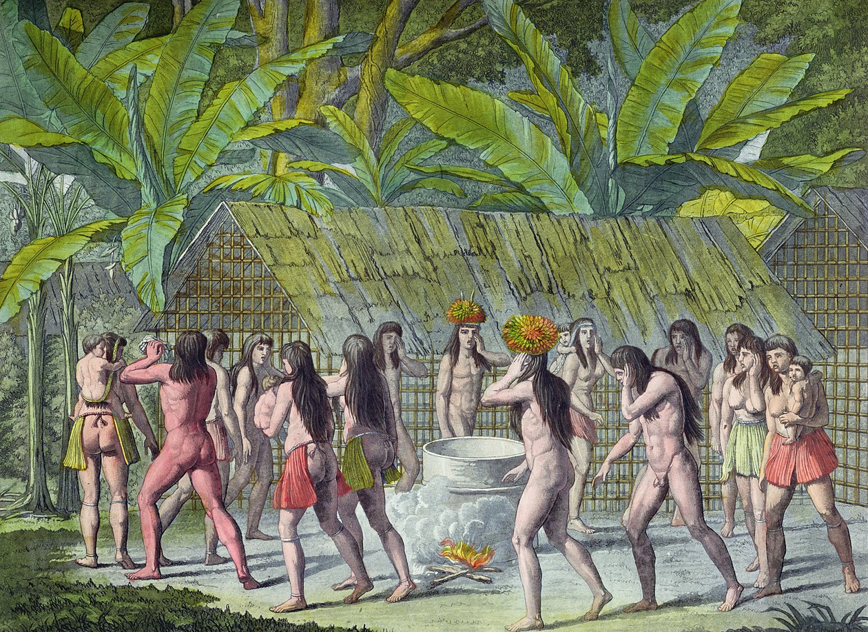 Dance of the Camacani Indians, Brazil, från 