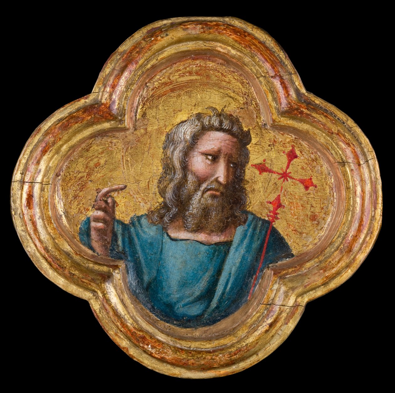 Johannes Döparen, 137077 (tempera på panel) av Dalmasio di Jacopo Scannabecchi Dalmasio di Jacopo Scannabecchi