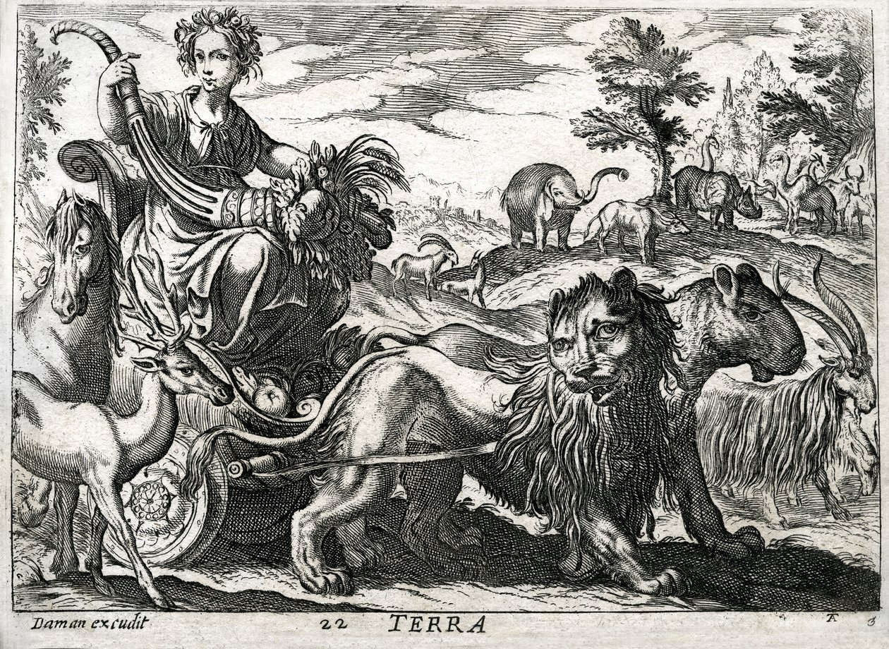 Terra : allegorier om la Terre av Daman