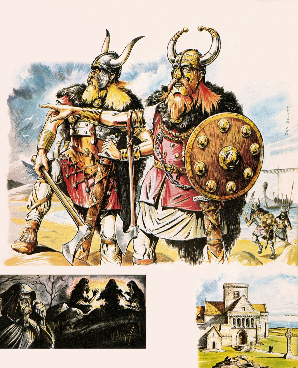 Historien om Skottland: Kronor och grymma hjärtan av Dan Escott