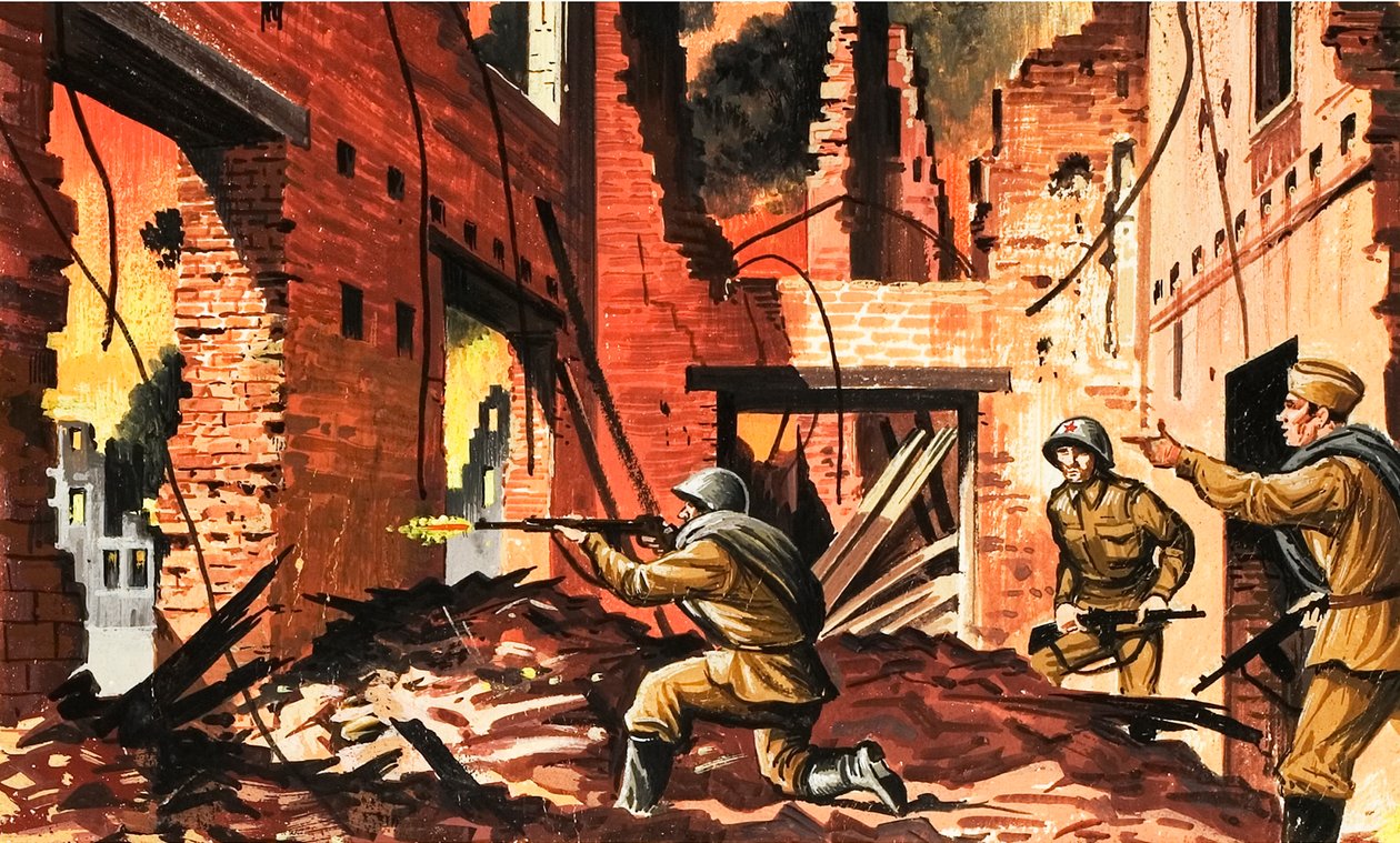 Försvaret av Stalingrad under andra världskriget av Dan Escott